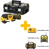DeWalt DCS353NT-XJ, Skärande, Borstlös, Svart, Gul, Batteri, 12 W, 840 g - SOLO
