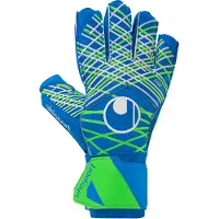 Uhlsport Målvaktshandske Aquasoft - Blå/Grön/Vit, storlek 11