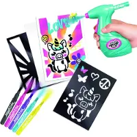 Airbrush Plush Airbrush Art Miniposter Set
