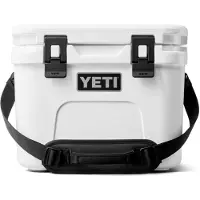 Yeti Roadie 15L Cooler, White, cool box with shoulder strap