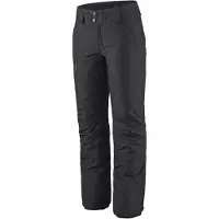 Patagonia - Skidbyxor dam - W's Insulated Powder Town Pants Black för Unisex - Storlek L - Svart