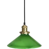 PR Home pendellampa August, grön, Ø 25 cm dimbar, Grön, Vardagsrum / matsal, Glas, Design, Pendellampa