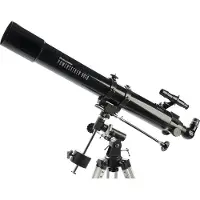 Celestron PowerSeeker 80EQ, Svart, Aluminium, Instruktioner, 8,62 kg, 9 cm, 96,5 cm
