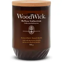 Woodwick WW ReNew Large Candle - Ingefära & Myrra