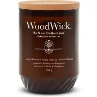 Woodwick WW ReNew stort doftljus - Cherry Blossom & Vanilla