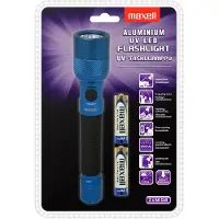 Maxell Aluminiumficklampa med UV-LED