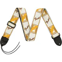 Fender Vit Brun och Gul Gitarrem