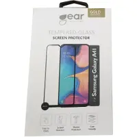Ginza.se GEAR Glass Prot. Flat Case Friendly 2.5D GOLD Samsung A41