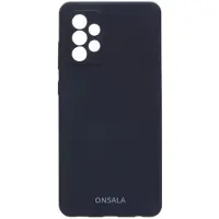 Ginza.se ONSALA Mobilcover Silicone Black Samsung A72