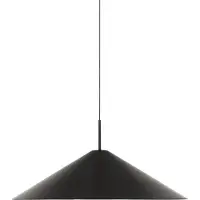 New Works Taklampa , Brolly, dimbara, Svart, Vardagsrum, Aluminium, Design
