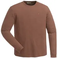 Pinewood Peached Långärmad T-shirt (Färg: Mörk Coppar, Storlek: 3XL)