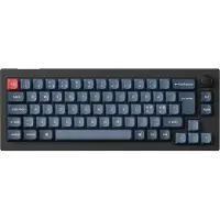 Keychron V2 MAX Wireless QMK/VIA Hot Swap Jupiter Brown - Carbon Black - Tangentbord - Utan Numpad - Nordisk - Svart