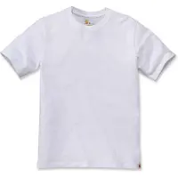 Carhartt Men's Relaxed Fit Heavyweight Short Sleeve T-Shirt White