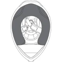 AGV K1 S/k1 Kindkuddar