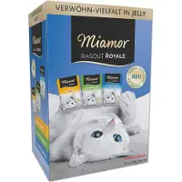 Miamor Ragout Royale Multibox 12 x 100 g fisk- och köttsmaker i gelé