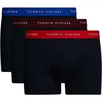 Tommy Hilfiger 3-pack Herrfärgad Midjebandboxer