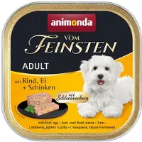 Animonda Vom Vom feinsten Adult wołowina z jajkiem i szynką 22x150 g