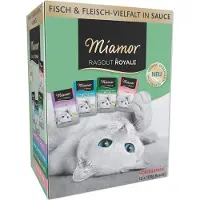 Miamor Ragout Royal Mix påse set i sås 12 x 100 g