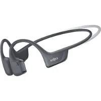 Shokz OpenRun Pro 2 Mini - Hörlurar med mikrofon - öppet öra - montering bakom nacken - Bluetooth - trådlös - svart