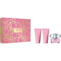 Versace Bright Crystal presentset för kvinnor: eau de toilette 50 ml + bodylotion 50 ml + duschgel
