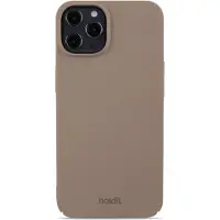 Holdit iPhone 12 / 12 Pro Mobilskal Slim Mocha Brown