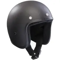 Bandit Jet Svart matt Jet hjälm