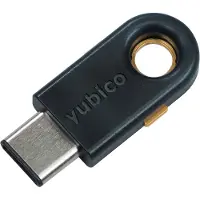 Yubico YubiKey 5C USB-lösenordshanterare Svart/Guld