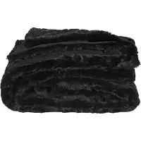 Artwood Celine pläd svart
