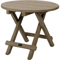 Artwood Vintage sidobord charcoal rund