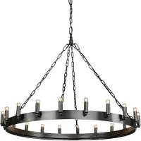 Artwood Crown taklampa antik järn