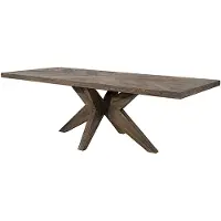Artwood Justin matbord silver back