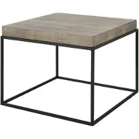 Artwood Carlisle sidobord silverstone 65x65cm