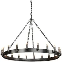 Artwood Crown taklampa antik järn