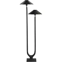 Artwood Twin golvlampa antik brons