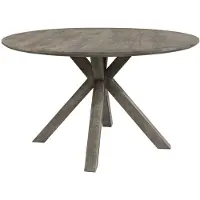 Artwood Tree matbord rund pebbles grey
