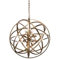Artwood Nest taklampa mässing