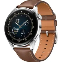 Huawei Watch 3 Classic (2021) | silver | brun