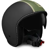 Momo MOMODESIGN Blade Jet hjälm svart Matt / militär grön