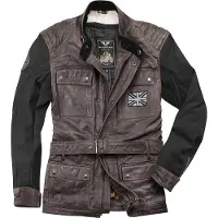 Black-Cafe London Retro Motorcykelskinnjacka