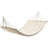 vidaXL Krämfärgad hängmatta 210 cm x 150 cm