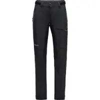 Norrøna - Vandringskläder dam - Falketind Gore-Tex Pants W Caviar Black för Unisex - Storlek S - Svart