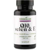 Närokällan Q10 + Selen + E 60 kapslar