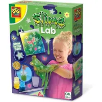 SES Creative Kreativt lekset - Slimlaboratorium - Självlysande - - One Size - Slime