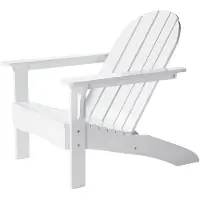 Cinas Adirondack solstol vit