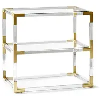 Jonathan Adler Jacques sidobord mässing