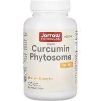 Jarrow Formulas Kurkumin Fytosom, 500 mg, 120 Vegetabiliska Kapslar