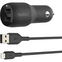 Belkin Ultrasnabb 2.4 A-laddare + Lightning-kabel 24w