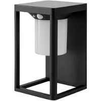 LUCANDE Utomhusbelysning , Tilena, Svart, Balkong, Aluminium, Modern