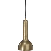 PR Home hänglampa Bainbridge mässing Ø 15 cm metallplugg, Mässing / guld, Vardagsrum / matsal, Metall, Lantlig / rustik, Pendellampor med stickkontakt