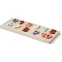 Kids Concept Pussel - 0-10 - Trä - - One Size - Pussel